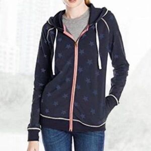 🇺🇸 NWT Rip Curl Starry Eyed Zip Up Hooded Sweatshirt L